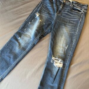 Distressed Flying Monkey jeans